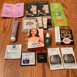 NEW 12 Samples of hair, lip & skin care & 20% off coupon for Carol’s Daughter